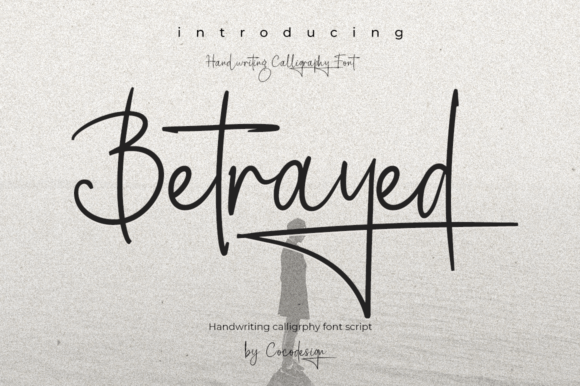 Betrayed Font - Featured Image