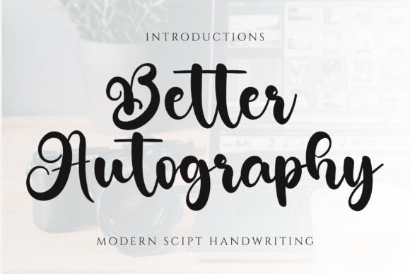 Better Autography Font - Featured Image