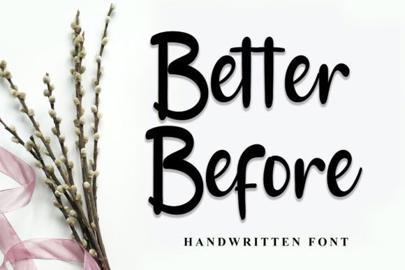 Better Before Font - Featured Image
