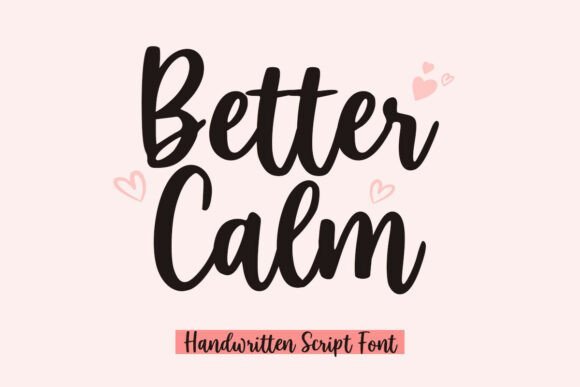 Better Calm Font - Featured Image