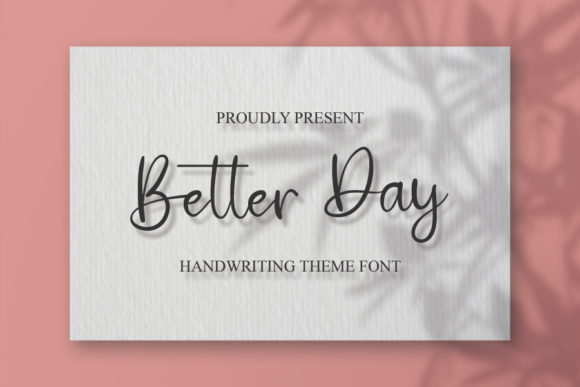 Better Day Font - Featured Image