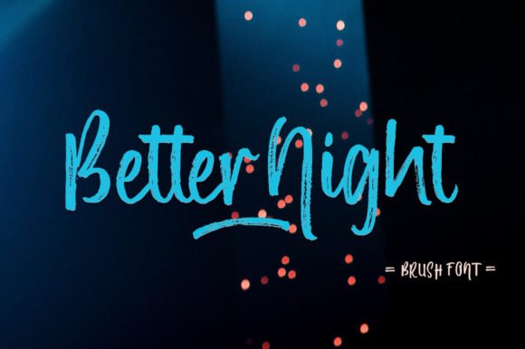 Better Night Font - Featured Image