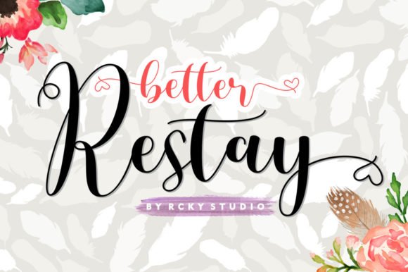 Better Restay Font - Featured Image