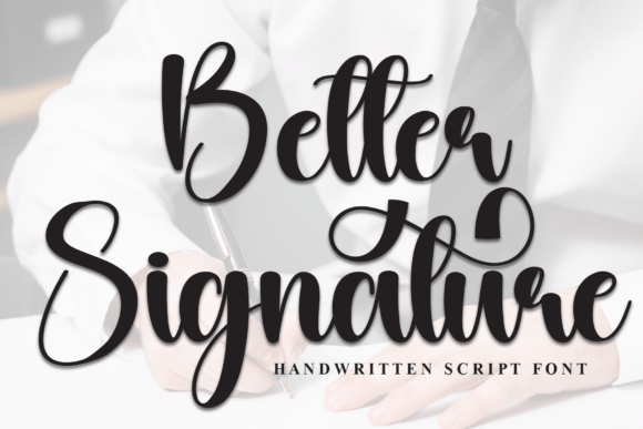 Better Signature Font - Featured Image