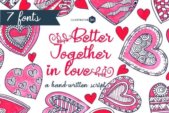 Better Together in Love Font - Featured Image