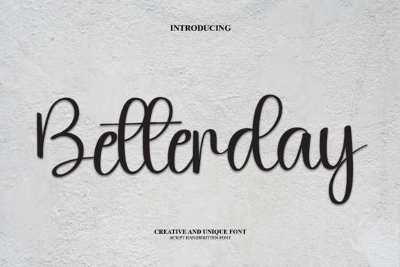 Betterday Font - Featured Image