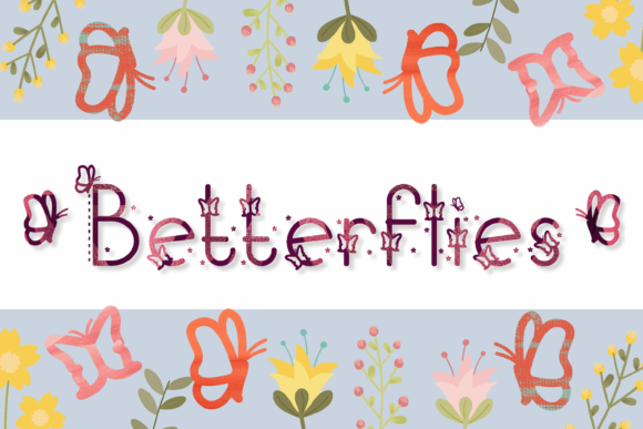 Betterflies Font - Featured Image