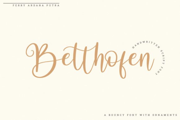 Betthofen Font - Featured Image