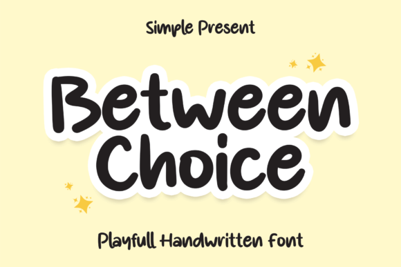 Between Choice Font - Featured Image