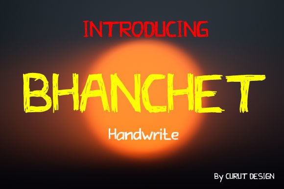 Bhanchet Font - Featured Image