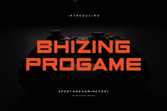 Bhizing Progame Font - Featured Image