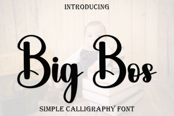 Big Bos Font - Featured Image