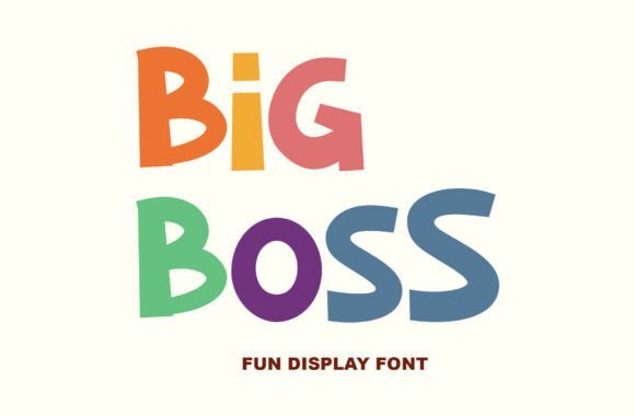 Big Boss Font - Featured Image