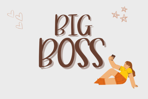 Big Boss Font - Featured Image