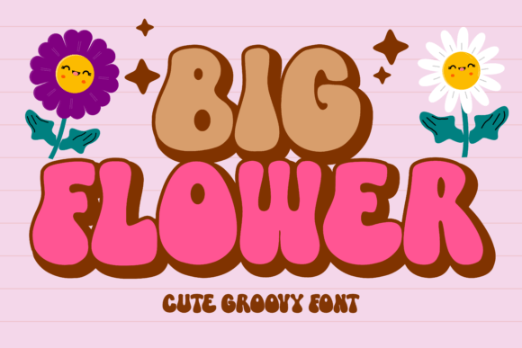 Big Flower Font - Featured Image