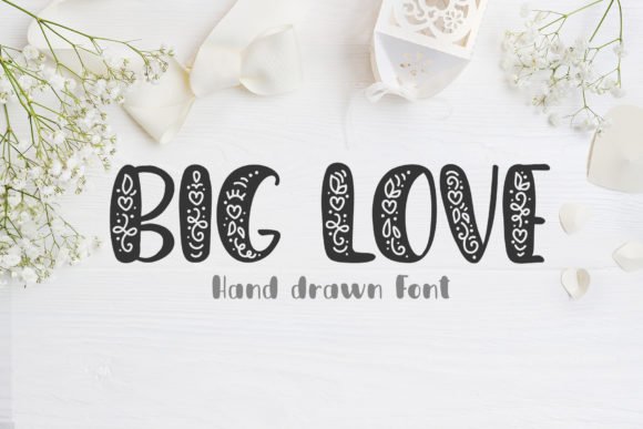 Big Love Font - Featured Image