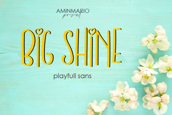 Big Shine Font - Featured Image