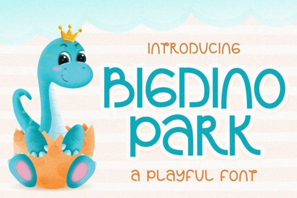 Bigdino Park Font - Featured Image