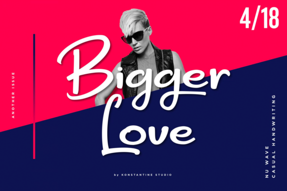 Bigger Love Font - Featured Image