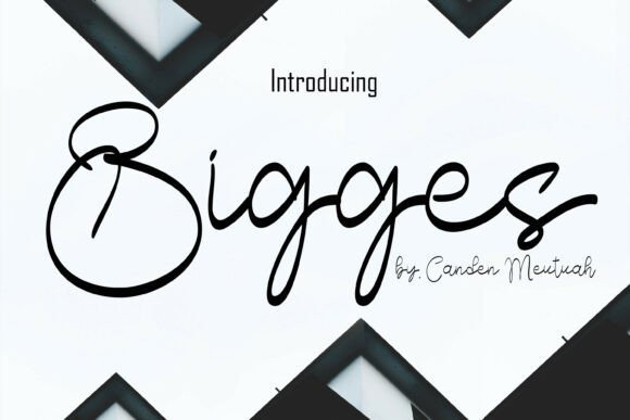Bigges Font - Featured Image
