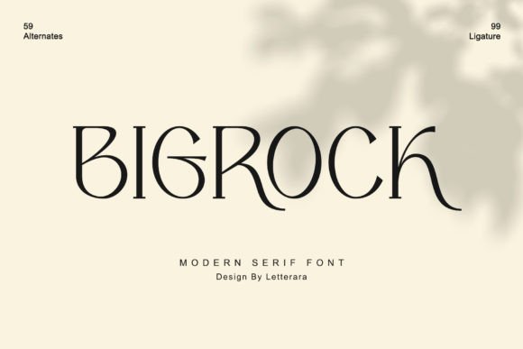 Bigrock Font - Featured Image