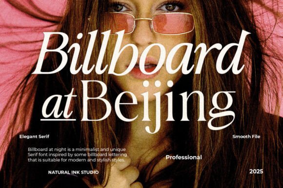 Billboard at Beijing Font - Featured Image