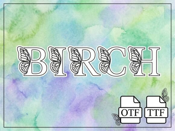 Birch Font - Featured Image