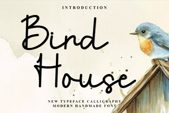 Bird House Font - Featured Image