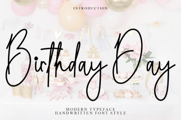 Birthday Day Font - Featured Image