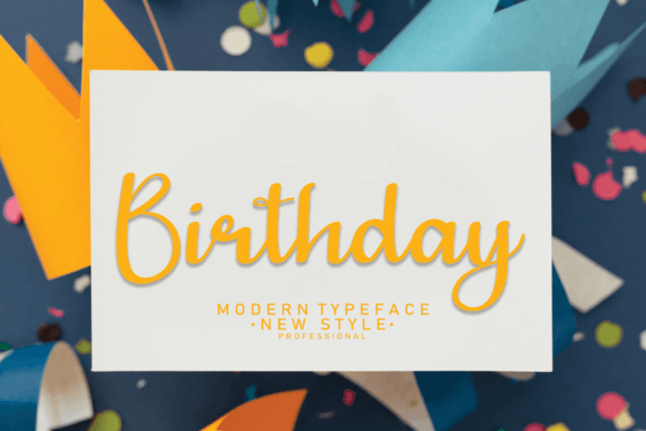 Birthday Font - Featured Image