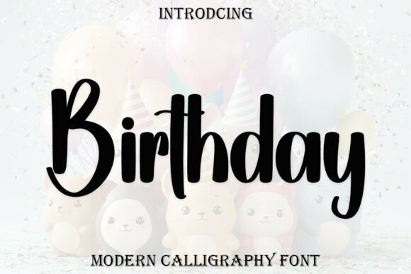 Birthday Font - Featured Image