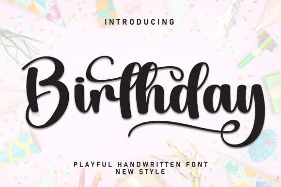 Birthday Font - Featured Image