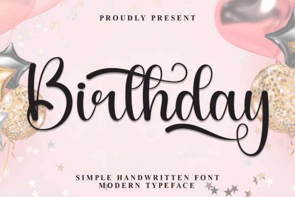 Birthday Font - Featured Image