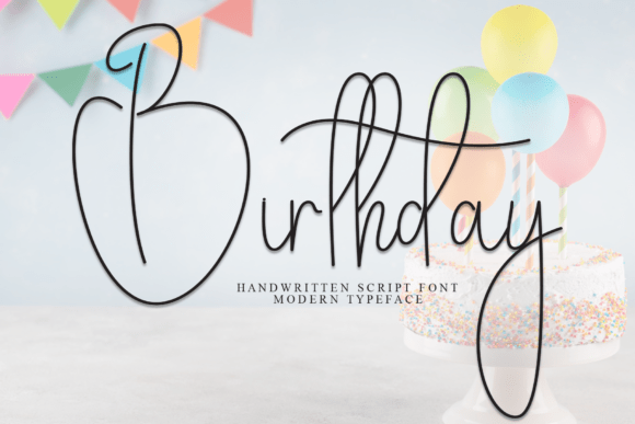 Birthday Font - Featured Image
