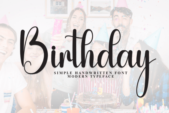 Birthday Font - Featured Image