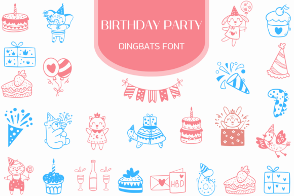 Birthday Party Font - Featured Image