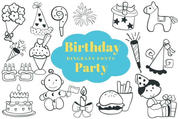 Birthday Party Font - Featured Image