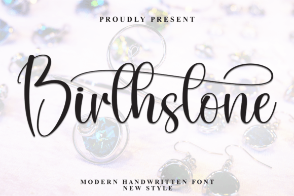 Birthstone Font - Featured Image
