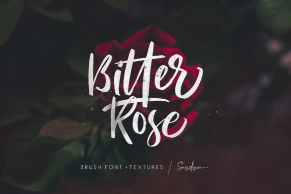Bitter Rose Font - Featured Image