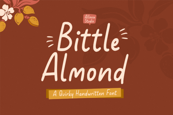 Bittle Almond Font - Featured Image