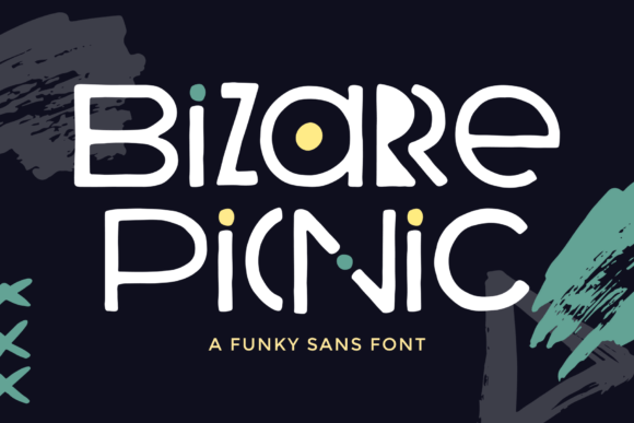 Bizarre Picnic Font - Featured Image