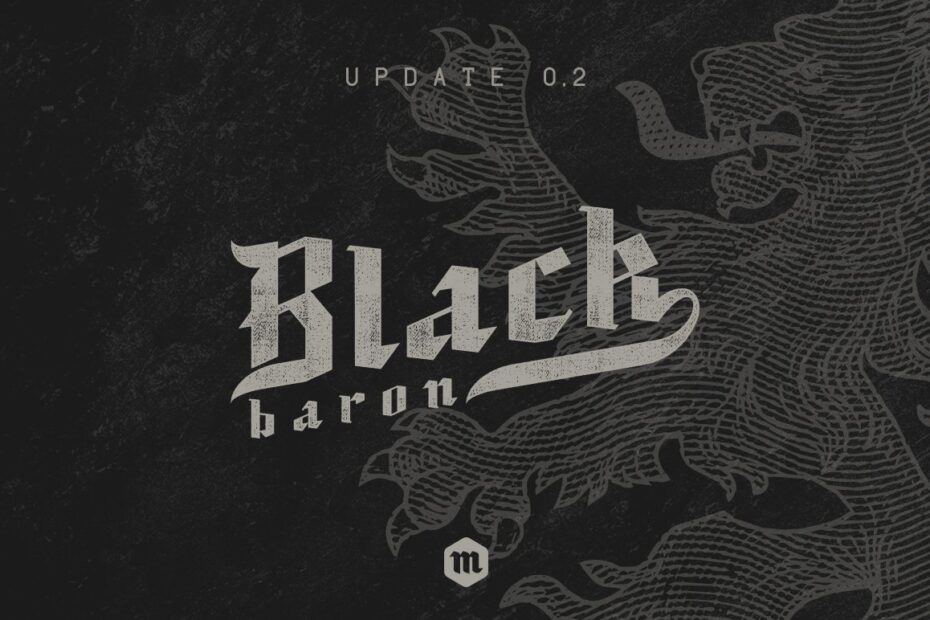 Black Baron Font - Featured Image