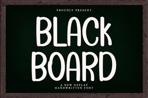 Black Board Font - Featured Image