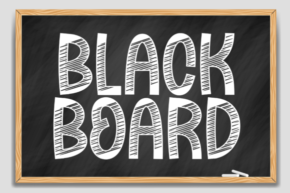 Black Board Font - Featured Image