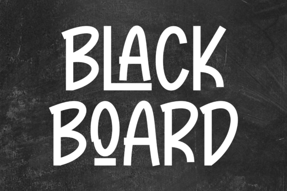 Black Board Font - Featured Image