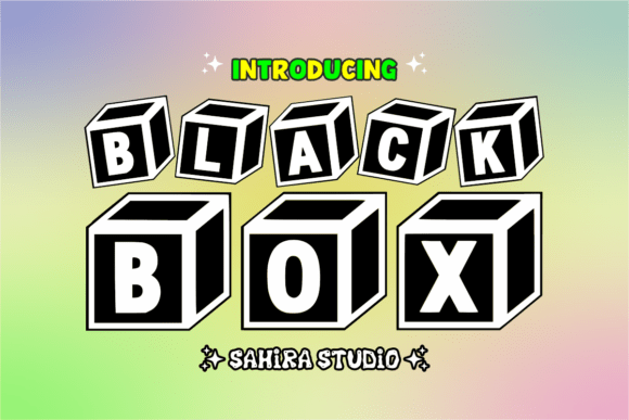 Black Box Font - Featured Image