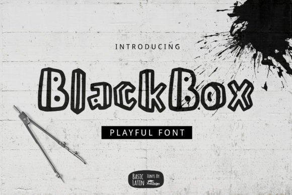 Black Box Font - Featured Image