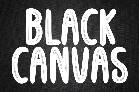 Black Canvas Font - Featured Image