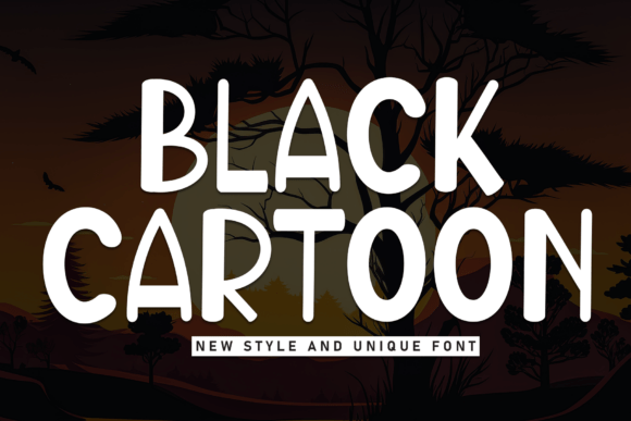 Black Cartoon Font - Featured Image