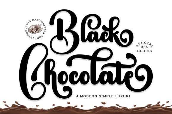 Black Chocolate Font - Featured Image